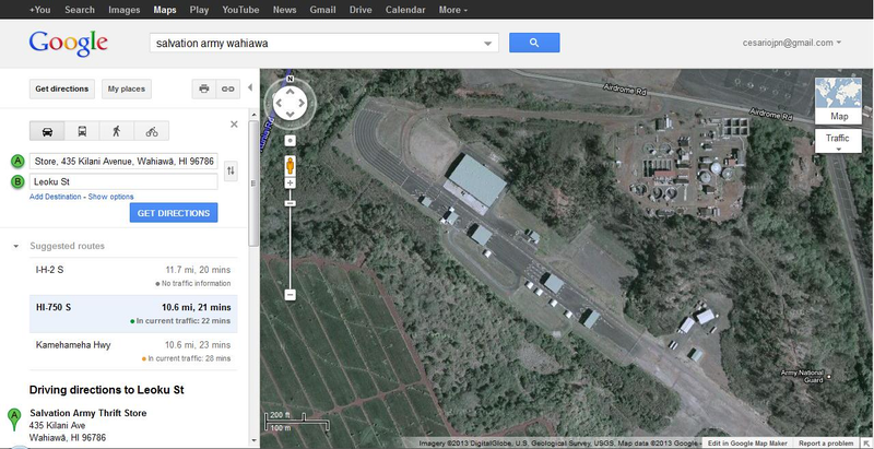 Illustration for article titled Google Maps Question